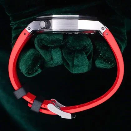 Audemars Piguet Royal Oak Offshore Diver MINT SET Royal Oak Offshore Diver "Scuba Boutique Red" Black Steel 15701ST.OO.D002CA.03 - Image 5