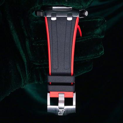 Audemars Piguet Royal Oak Offshore Diver MINT SET Royal Oak Offshore Diver "Scuba Boutique Red" Black Steel 15701ST.OO.D002CA.03 - Image 4