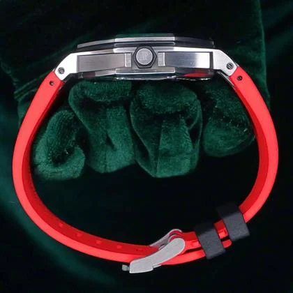 Audemars Piguet Royal Oak Offshore Diver MINT SET Royal Oak Offshore Diver "Scuba Boutique Red" Black Steel 15701ST.OO.D002CA.03 - Image 6