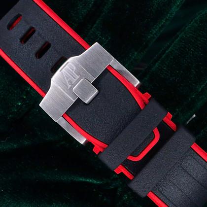 Audemars Piguet Royal Oak Offshore Diver MINT SET Royal Oak Offshore Diver "Scuba Boutique Red" Black Steel 15701ST.OO.D002CA.03 - Image 14