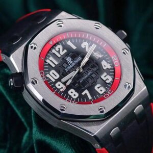 Audemars Piguet Royal Oak Offshore Diver MINT SET Royal Oak Offshore Diver "Scuba Boutique Red" Black Steel 15701ST.OO.D002CA.03
