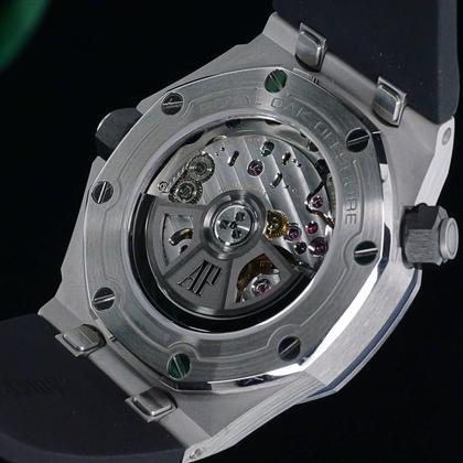 Audemars Piguet Royal Oak Offshore Diver MINT FULL SET Royal Oak Offshore Diver Blue Dial Black Rubber Strap Steel 15720ST - Image 13