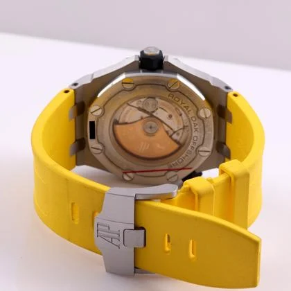 Audemars Piguet Royal Oak Offshore Diver Yellow Rubber 42mm Box/Papers 15710ST - Image 5