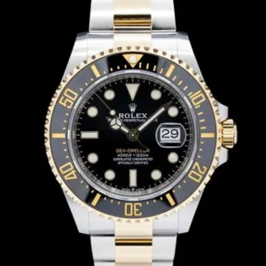Rolex Sea-Dweller 126603 Sea-Dweller Oystersteel / 18K Yellow Gold Black Dial