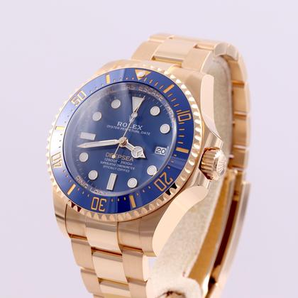 Rolex Sea-Dweller Deepsea 2025 Yellow Gold 44mm Blue 136668LB - Image 9