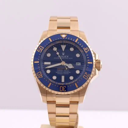 Rolex Sea-Dweller Deepsea 2025 Yellow Gold 44mm Blue 136668LB - Image 10