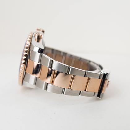 Rolex Yacht-Master II 44mm Blue Ceramic Bezel Steel/Everose Gold White Dial 116681 - Image 5