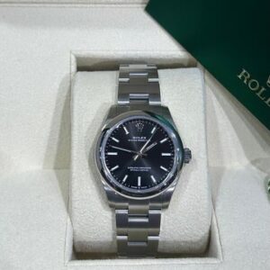 Rolex Oyster Perpetual 31 Black Dial Stainless Steel New 277200