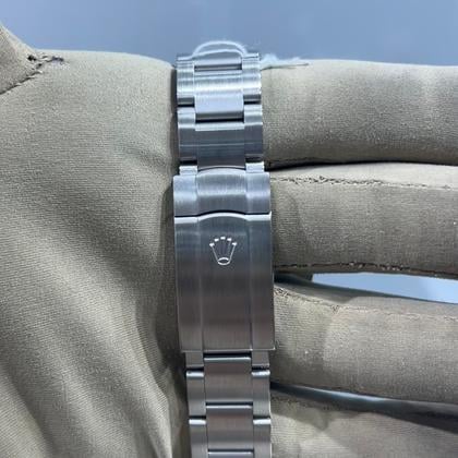 Rolex Oyster Perpetual 41 Coral Red Dial Stainless Steel 124300-0007 - Image 5