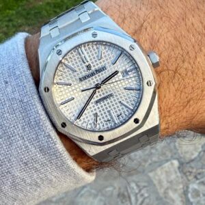 Audemars Piguet Royal Oak Selfwinding 41mm ref 15400st box and extract !