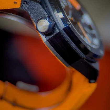 Audemars Piguet Royal Oak Offshore Diver EXCELLENT CONDITION,Full set black & orange,Ceramic,15707CE - Image 5