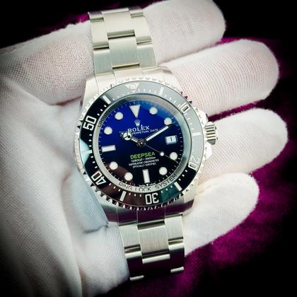 Rolex Sea-Dweller Deepsea New Unworn Deepsea “James Cameron” 44mm Blue Dial Complete Set - Image 4