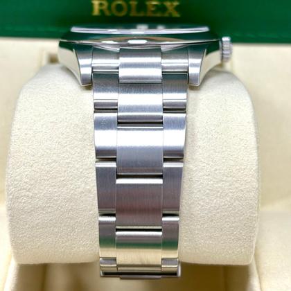 Rolex Oyster Perpetual 39 Grey Rhodium Dial 114300 + Box - Image 8