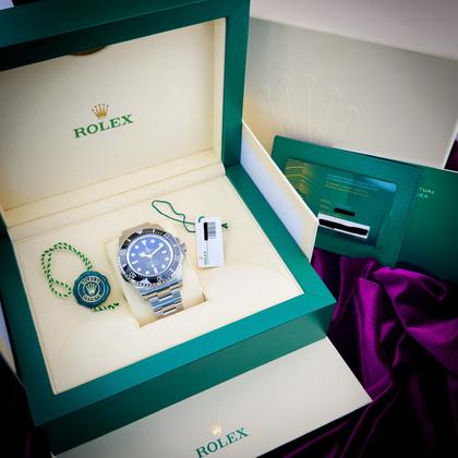 Rolex Sea-Dweller Deepsea New Unworn Deepsea “James Cameron” 44mm Blue Dial Complete Set - Image 12