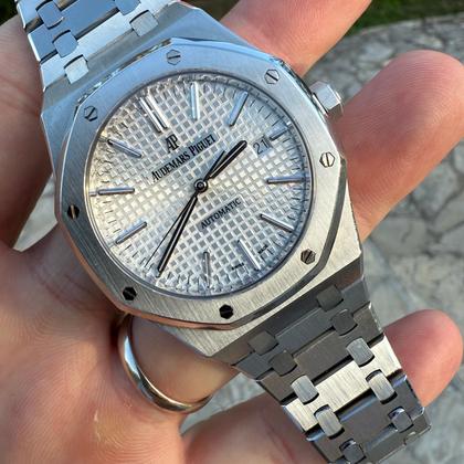 Audemars Piguet Royal Oak Selfwinding 41mm ref 15400st box and extract ! - Image 5