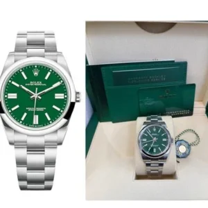 Rolex Oyster Perpetual 41 Green Dial (124300)